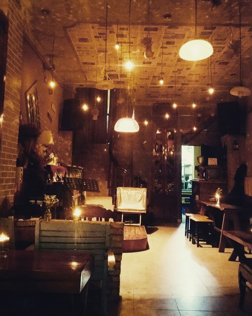 music and lights !
