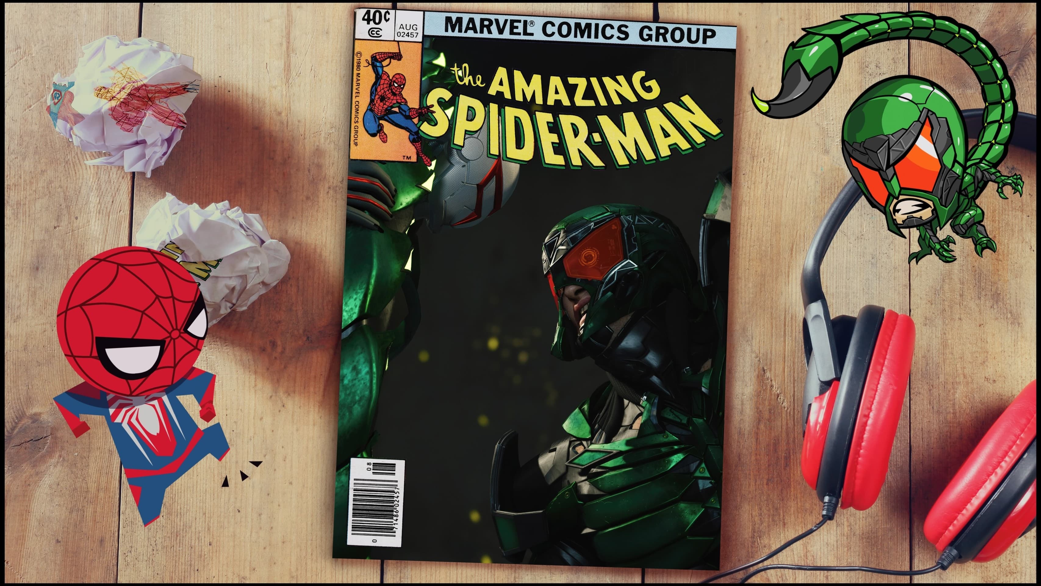 Marvel Spider-Man and Scorpion