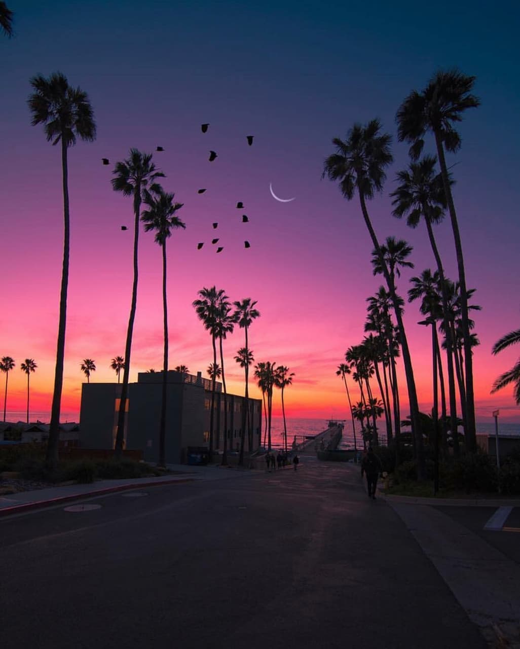 California sunset