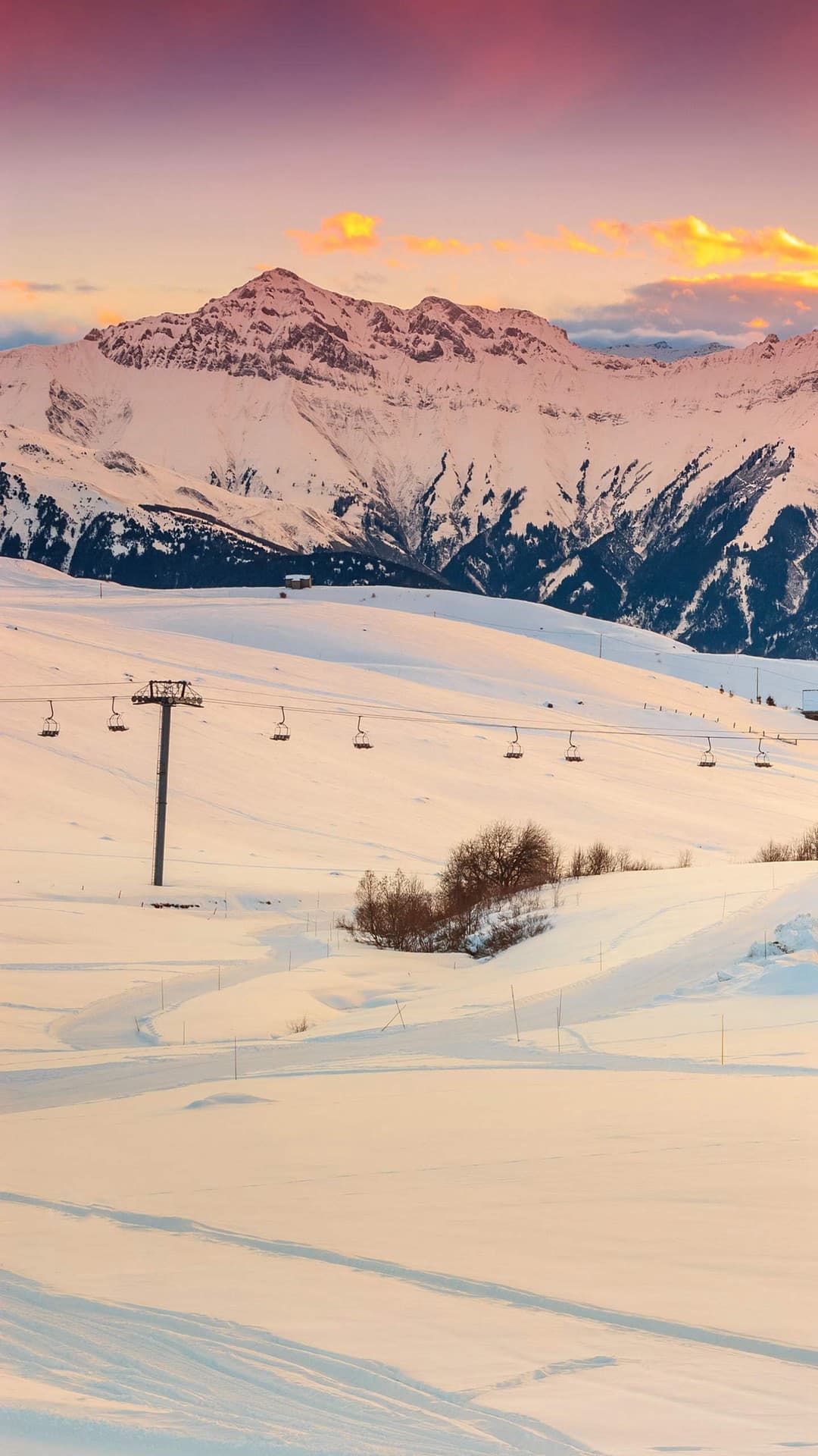 snow mountain