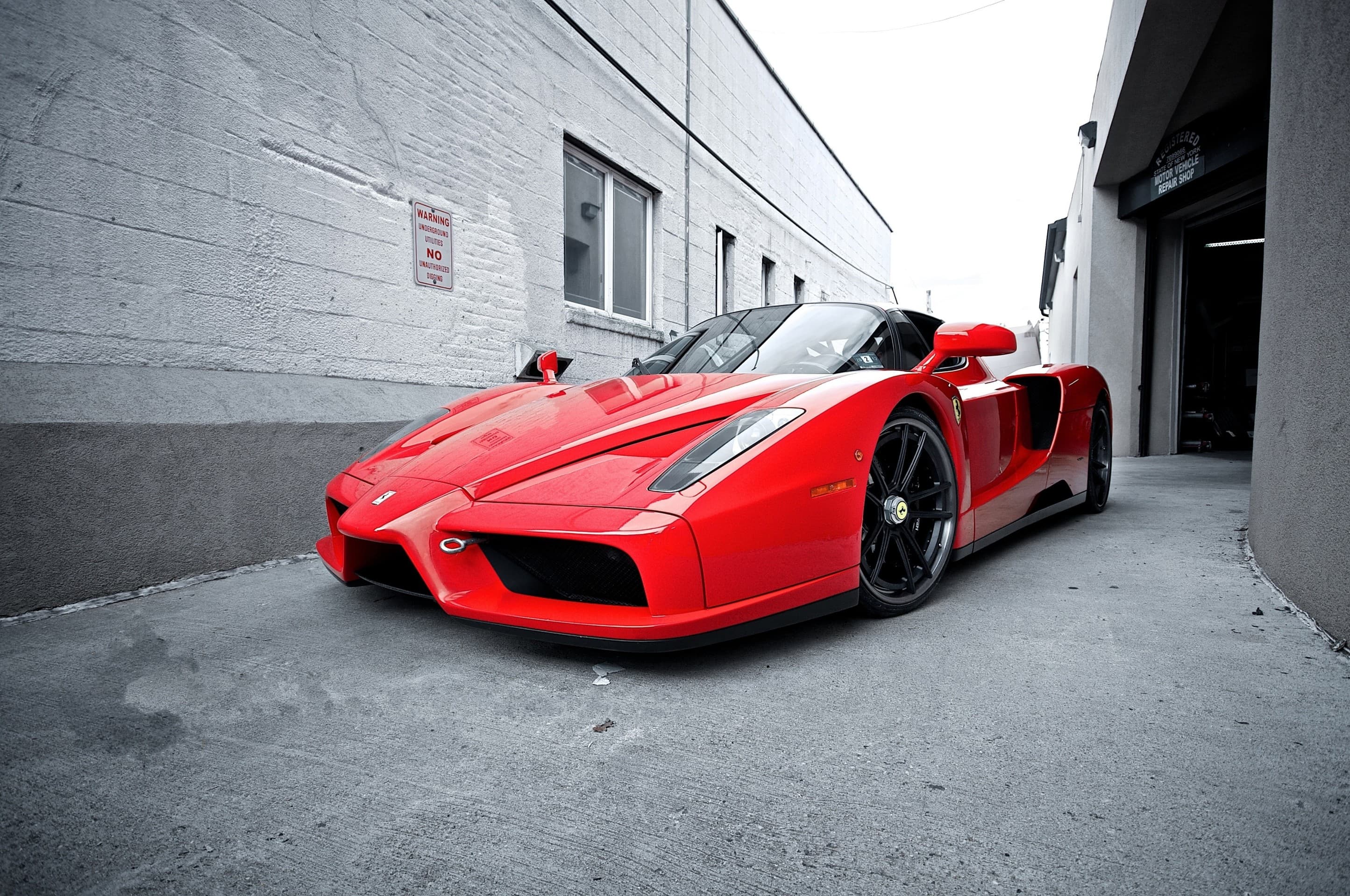 Red car