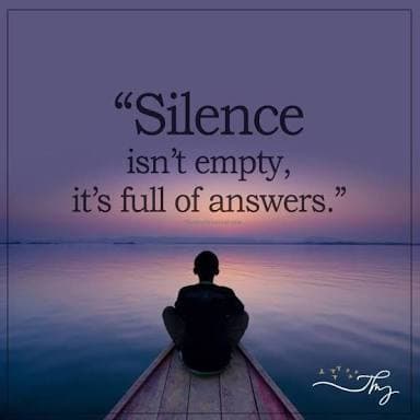 silence