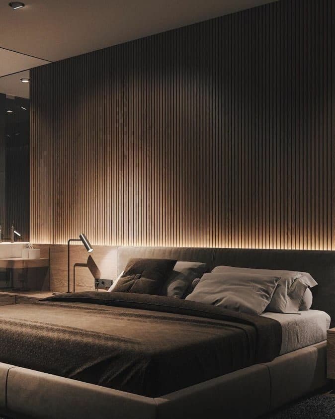 Brown Bedroom