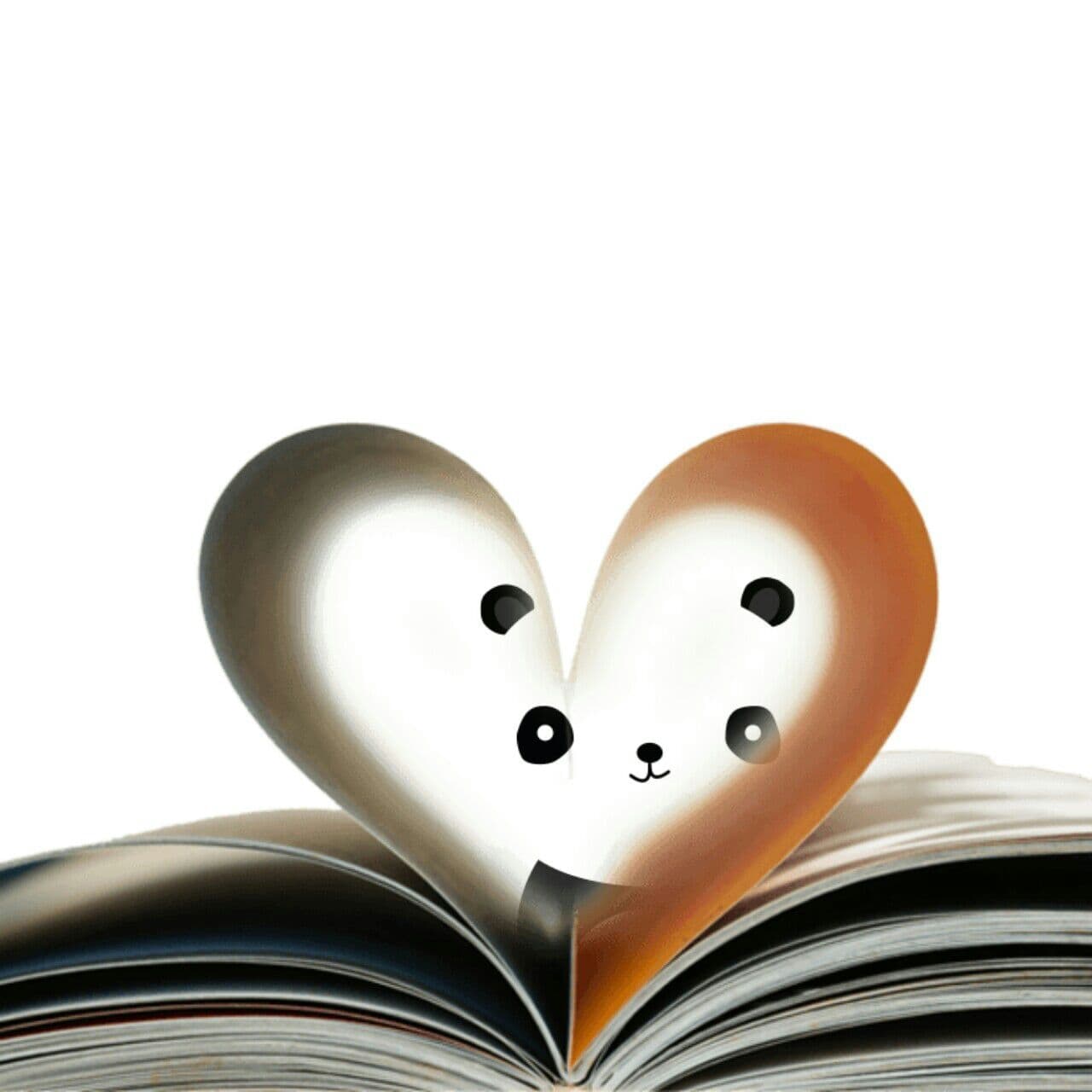 Panda in book