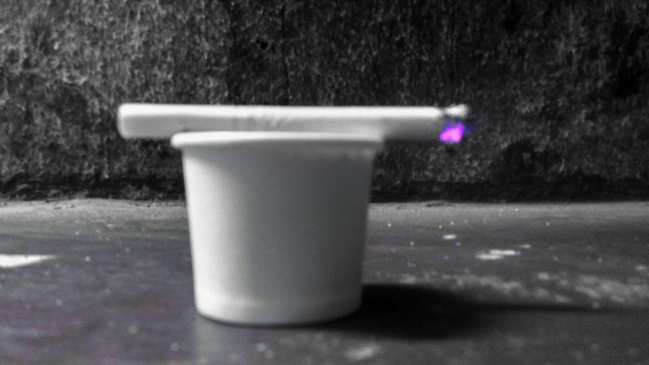 cofee. smoke. white