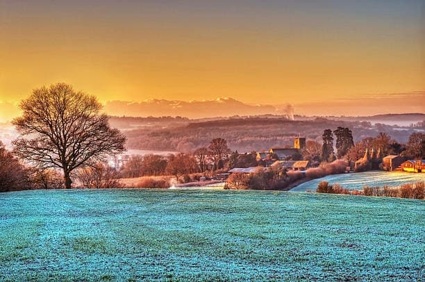 English countryside landscape