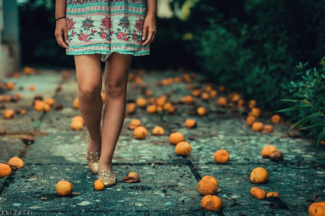 walking girl