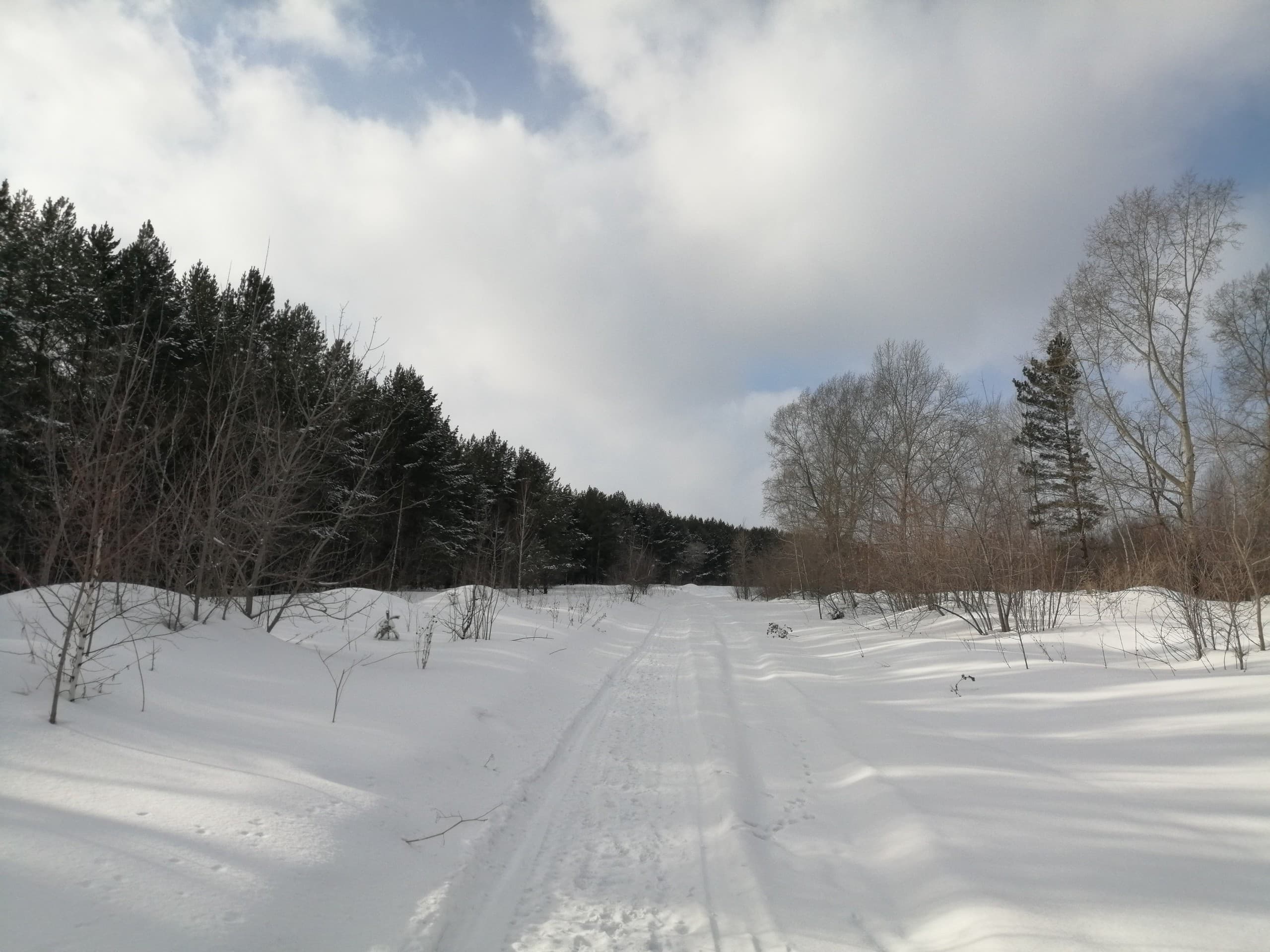 winter road
