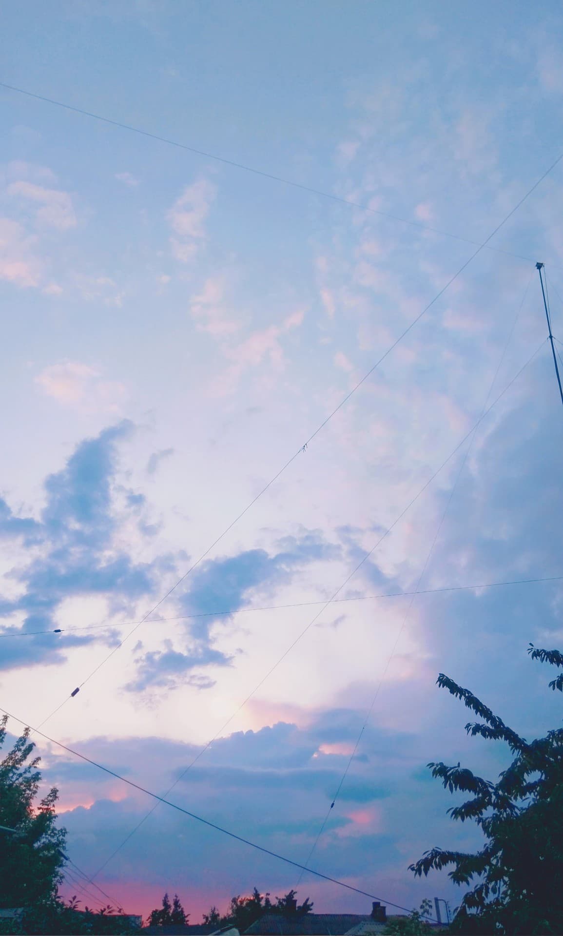 Sky at sunset