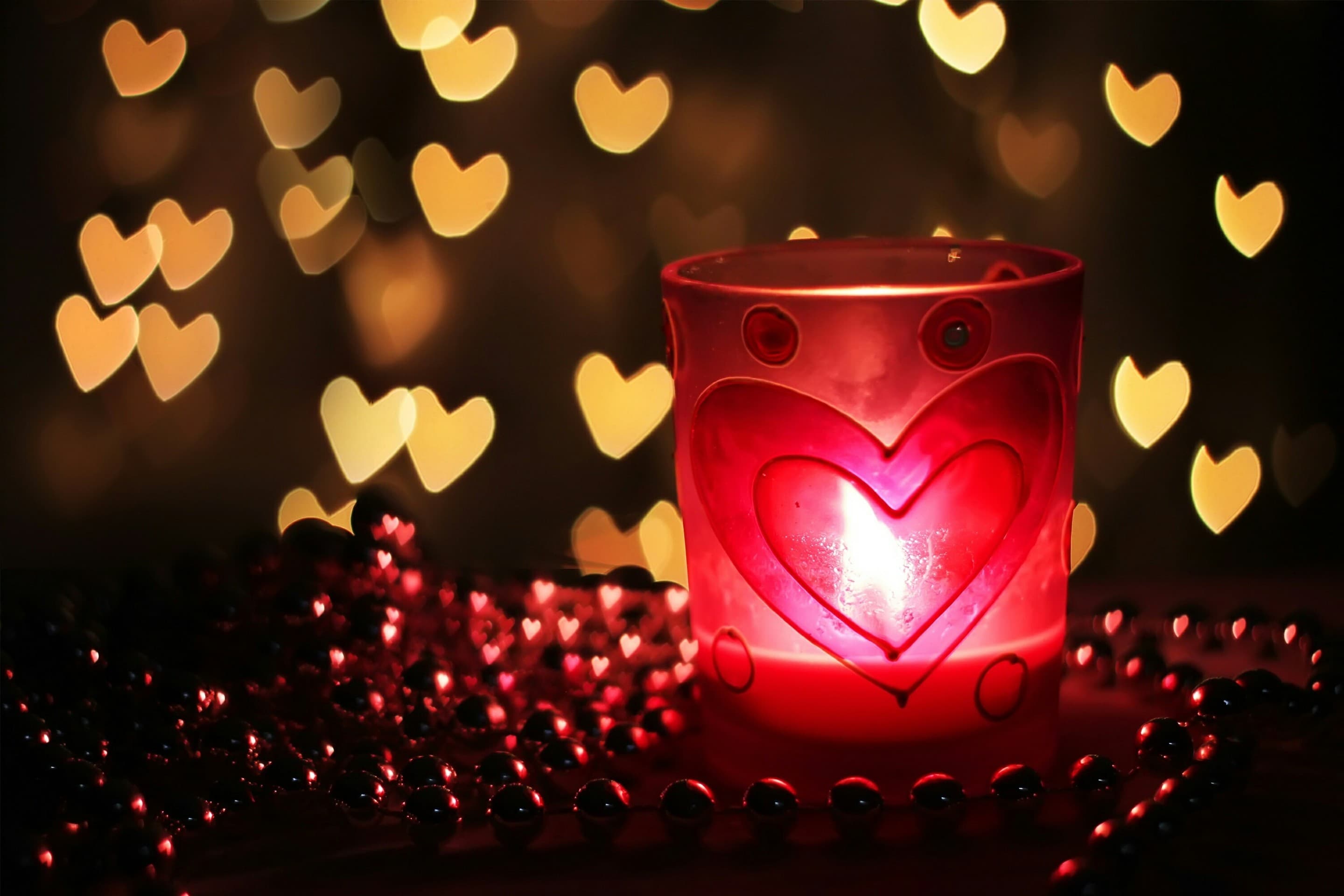 Heart Candle