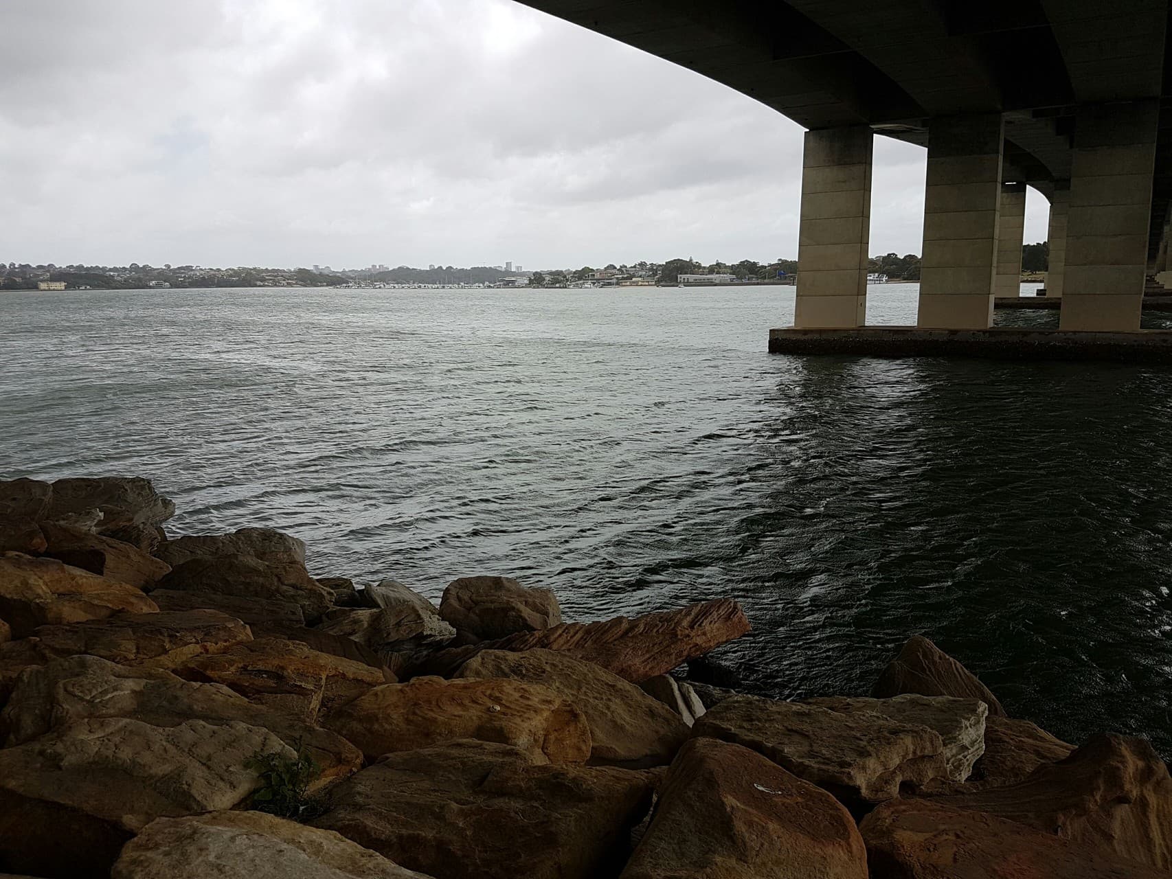 Under the bridge