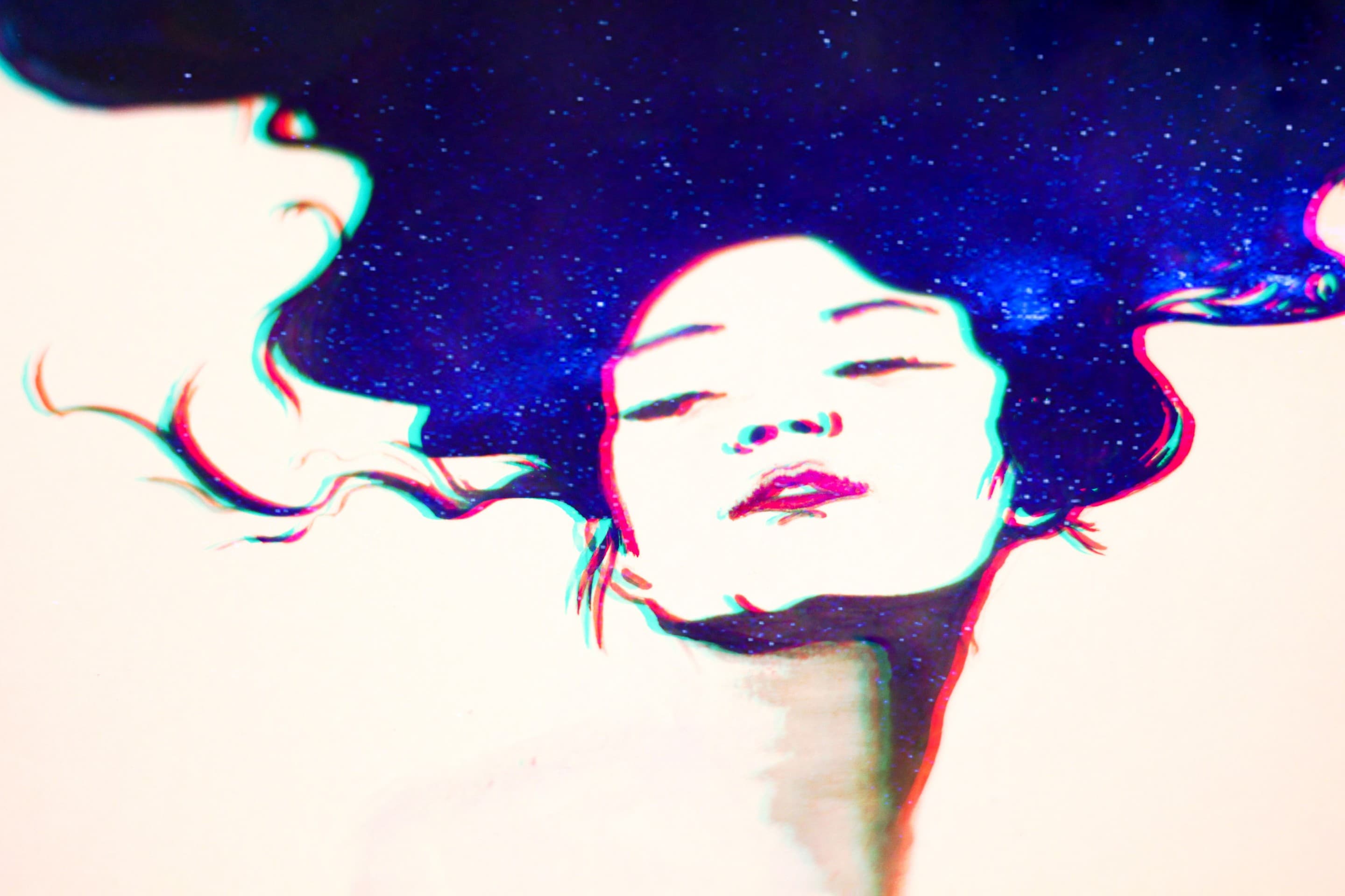 art with china woman