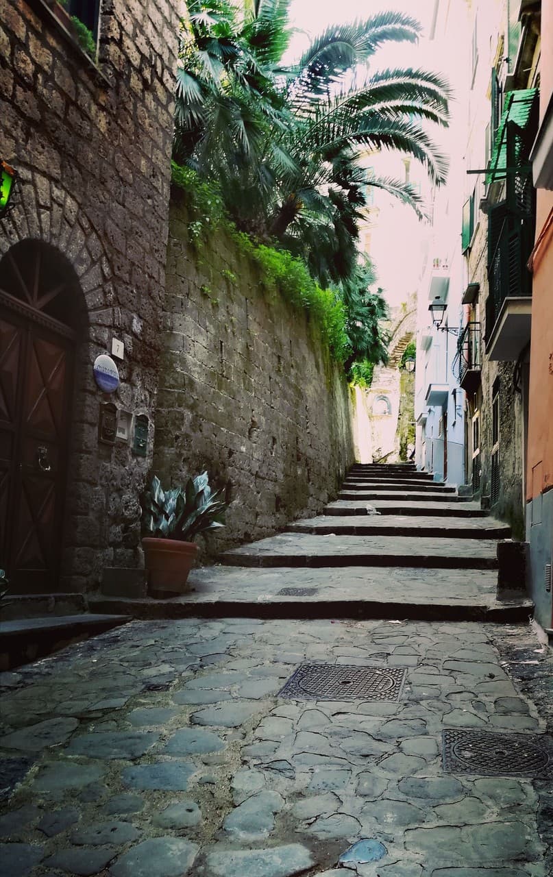 A little street in Sorrento