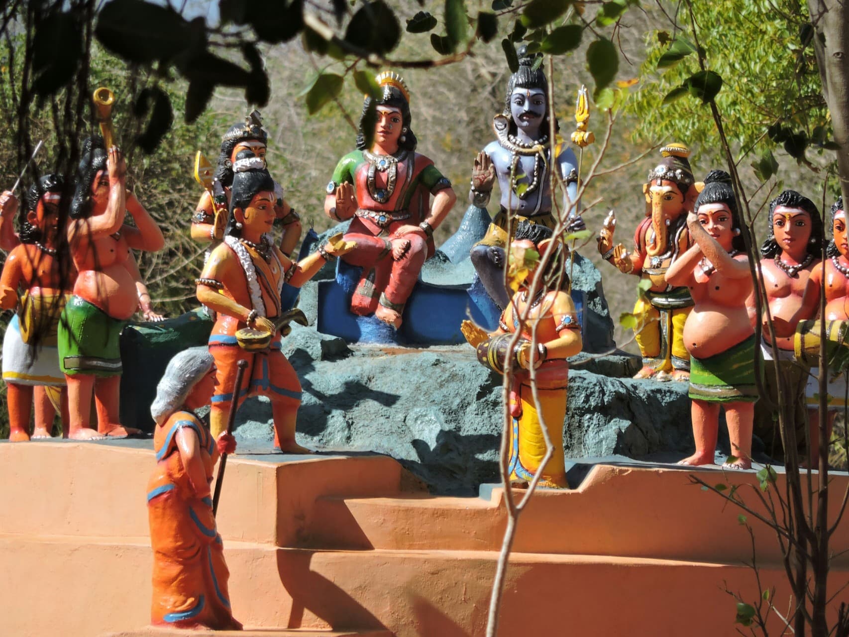 God Shiva and Parvathy