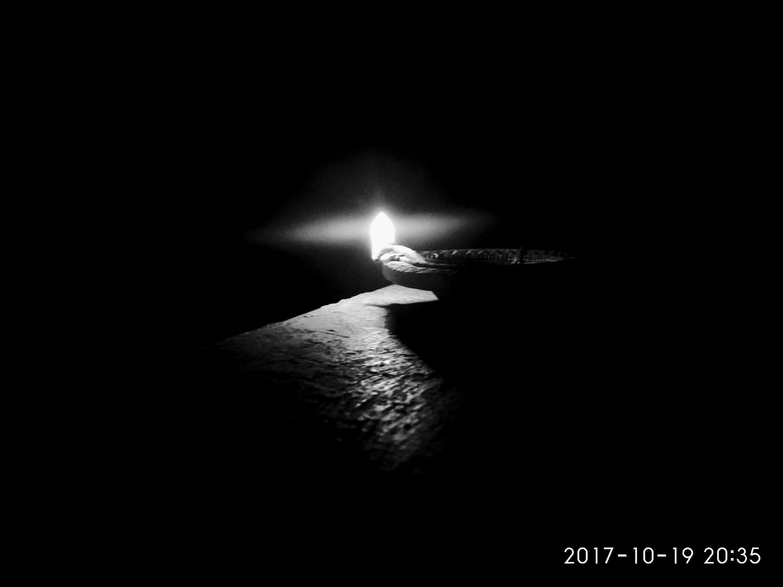 Without lights
