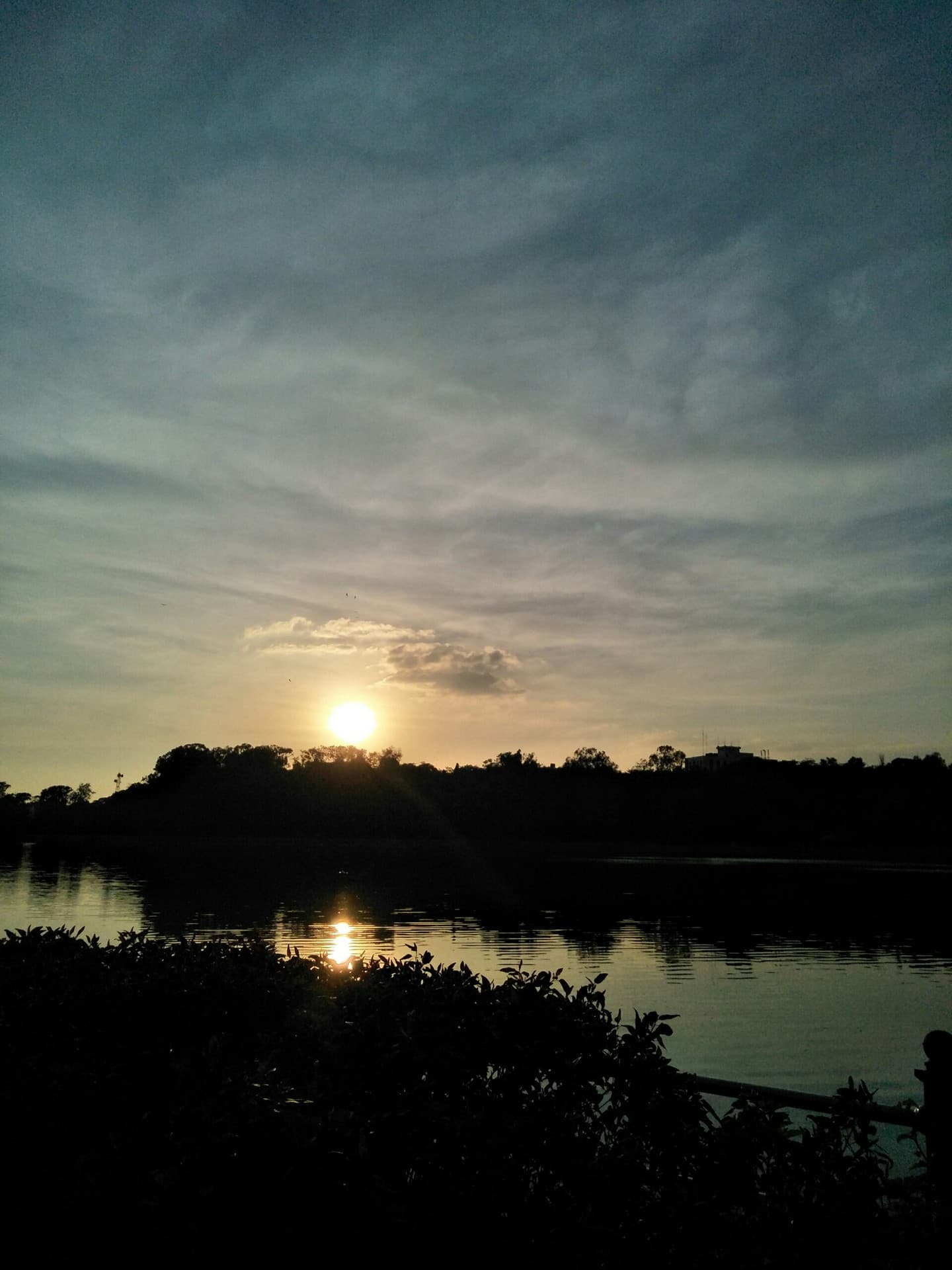 sunset at Bengaluru