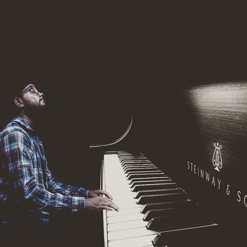 piano playing