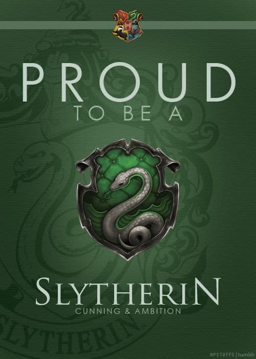 Proud To Be A Slytherin