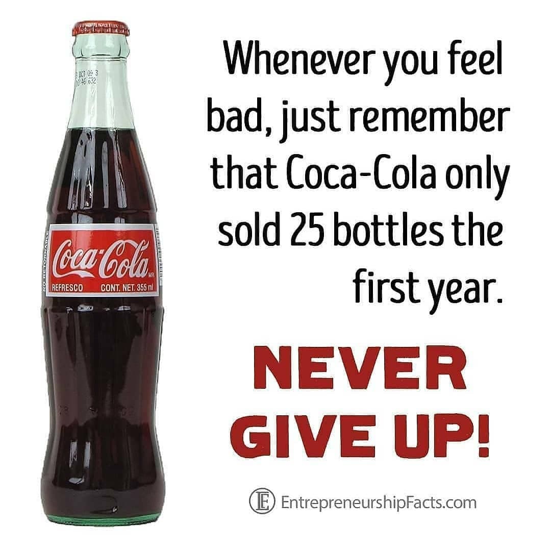 never give up