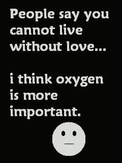 Oxygen vs Love