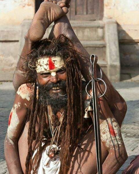 Aghori sadhu