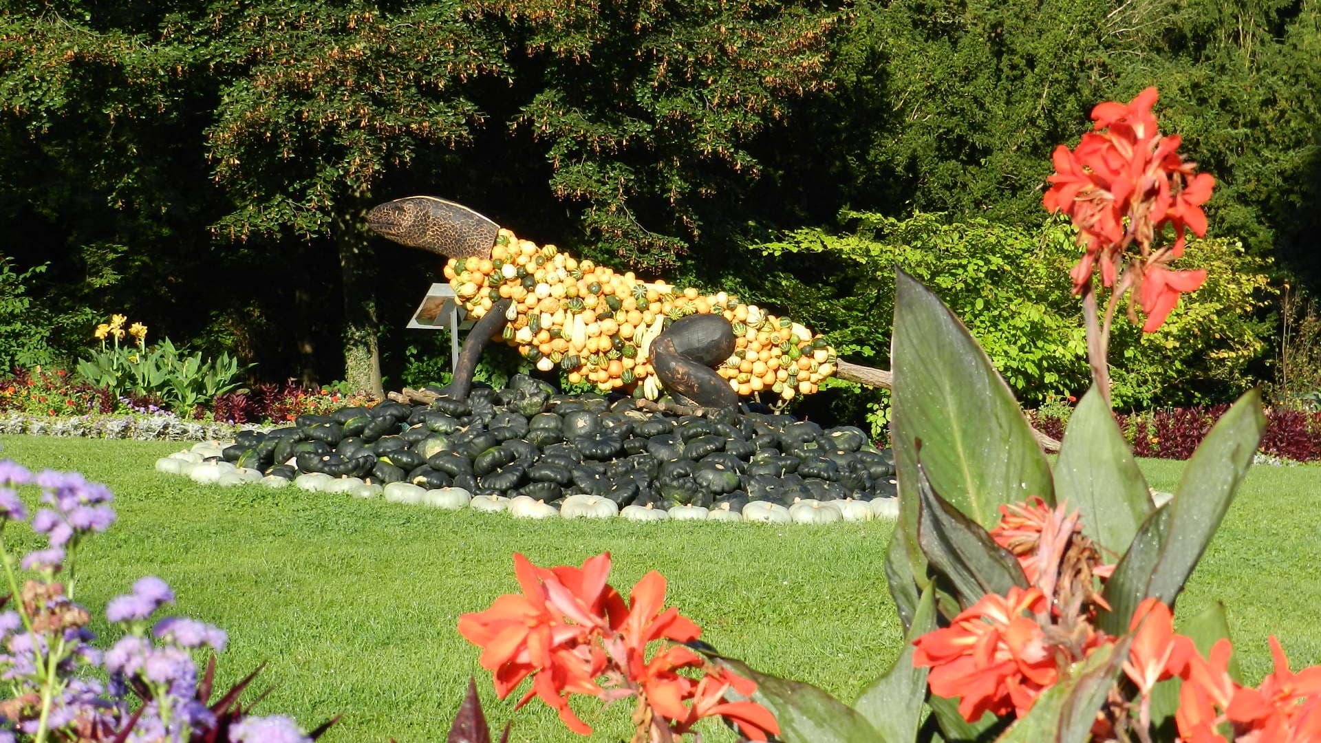 Kürbis Ausstellung Blühendes Barock Schloss Ludwigsburg 2011