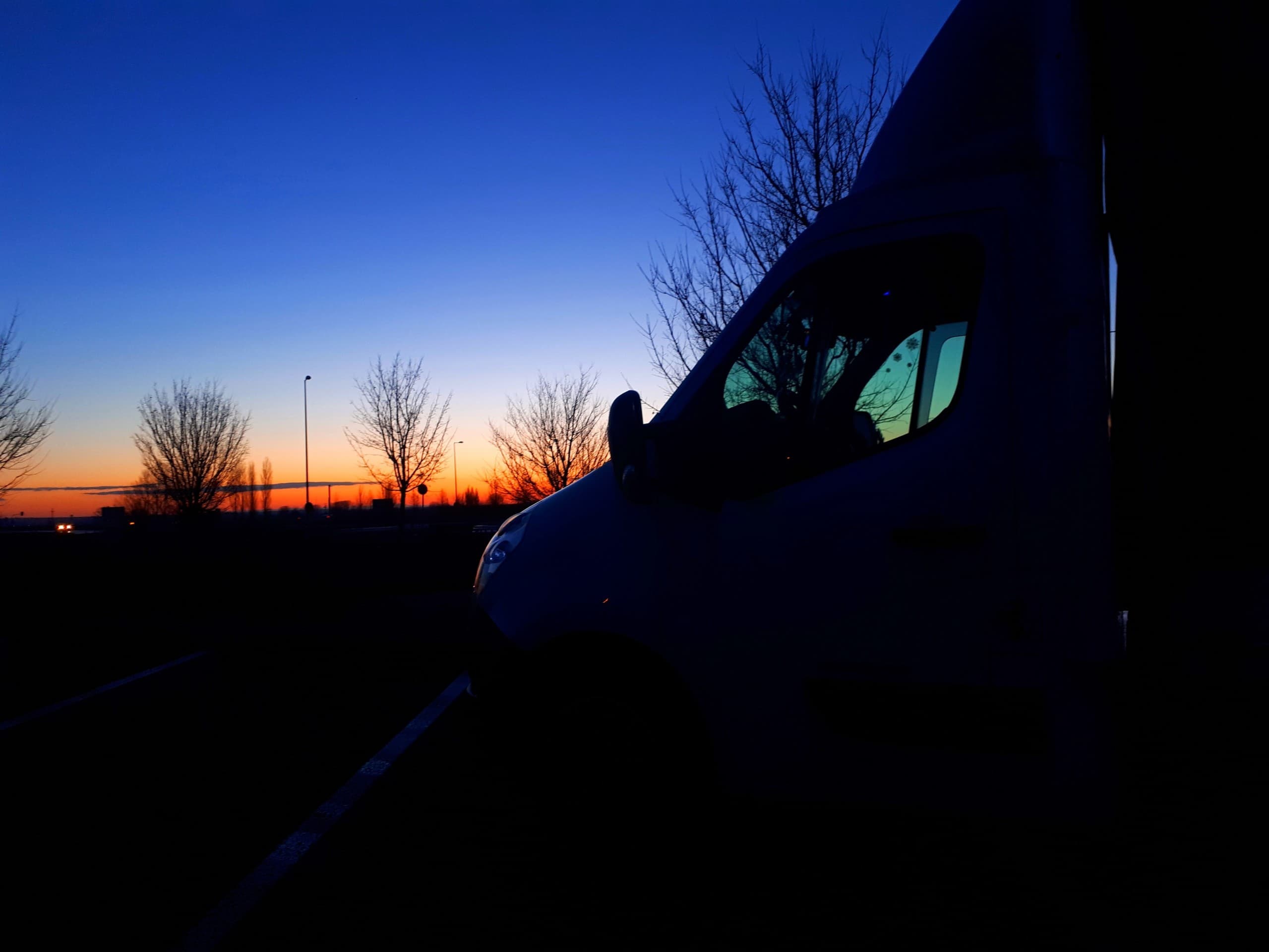 #renaultmaster #furgon #naplemente