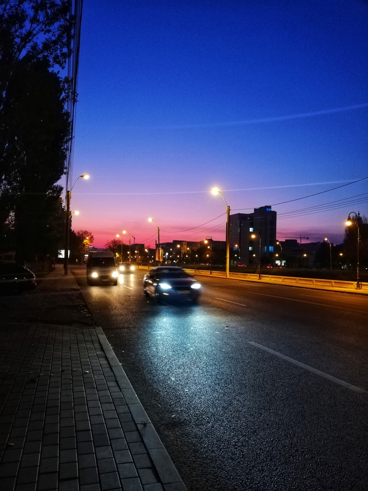 Cars on the streets