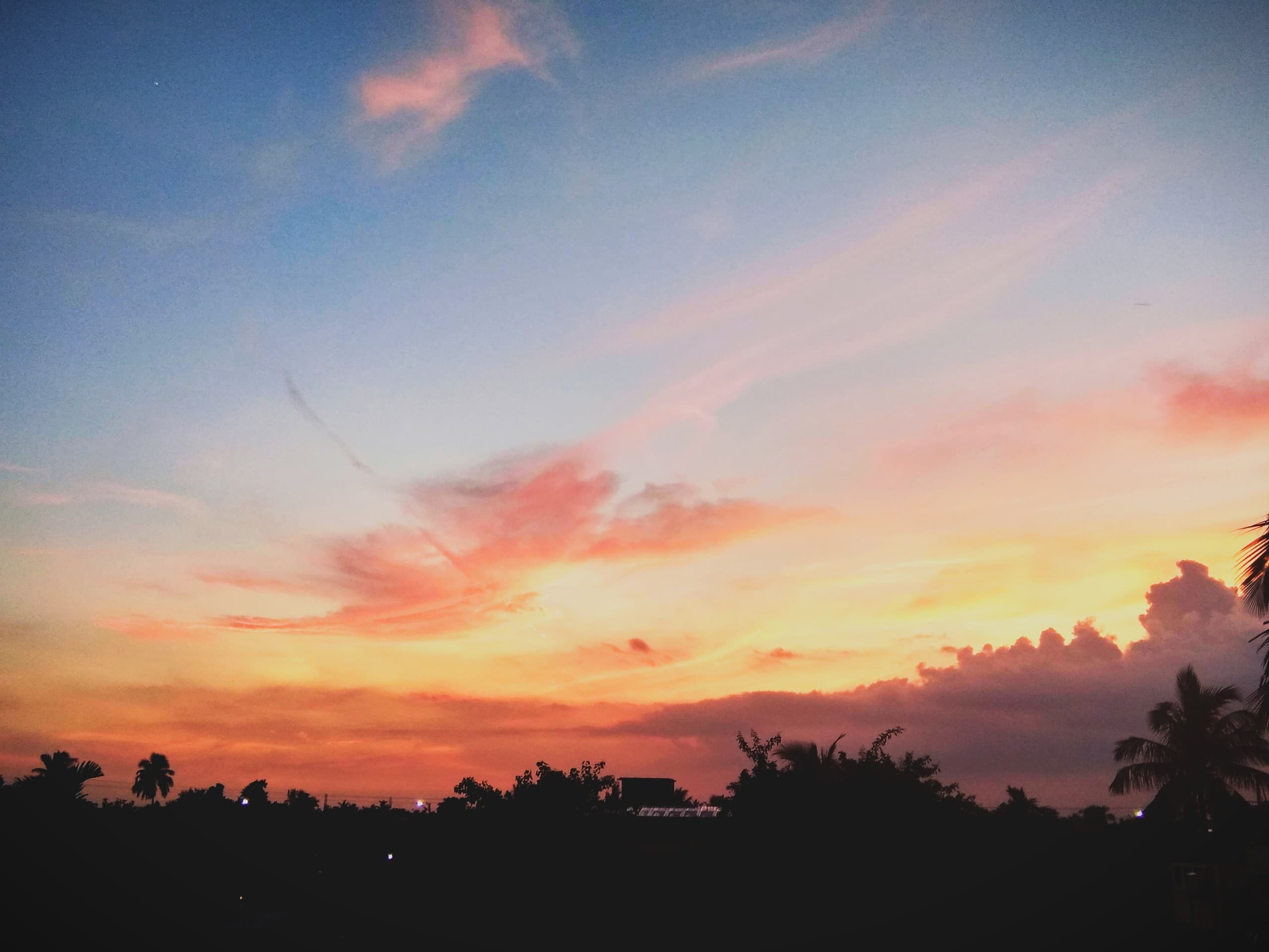 yellow sky