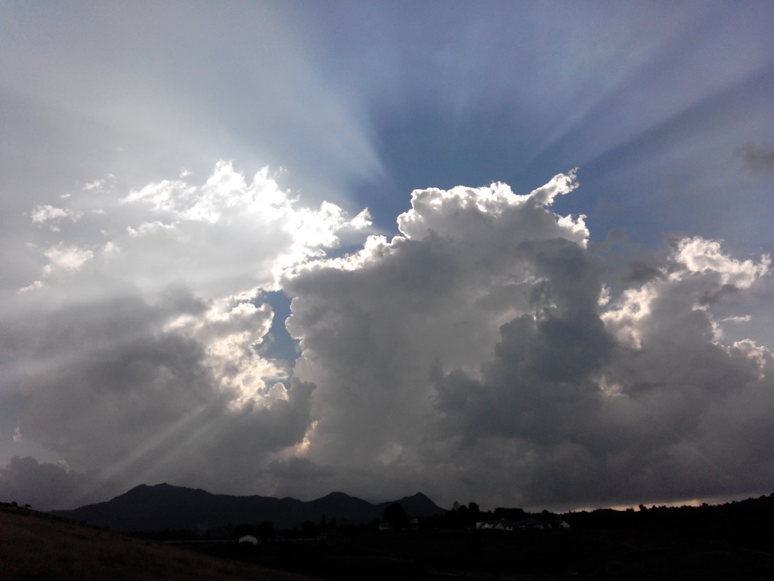 heavenly rays