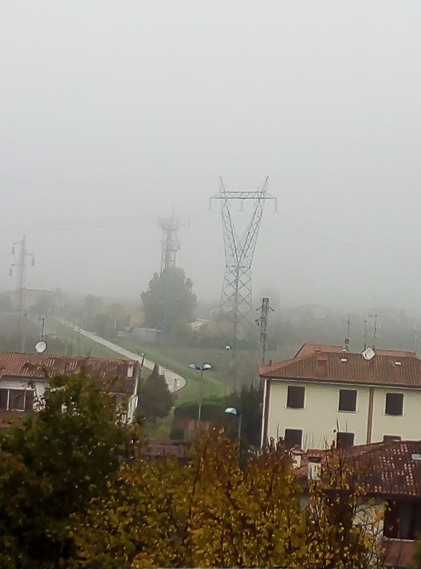Houses in the Fog