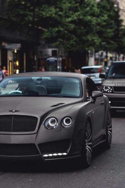Black Bentley...