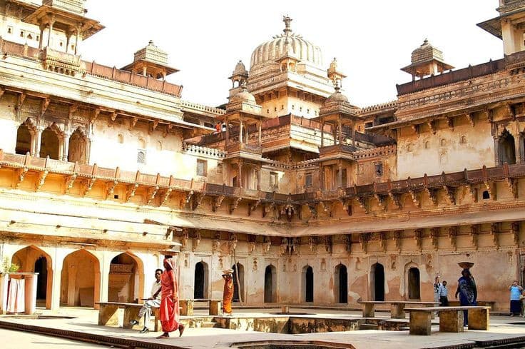 Jahangir Mahal , Orcha , India