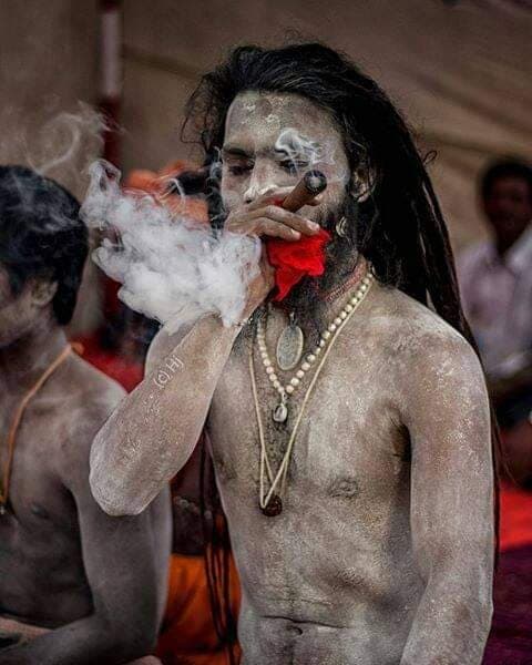 Aghori sadhu