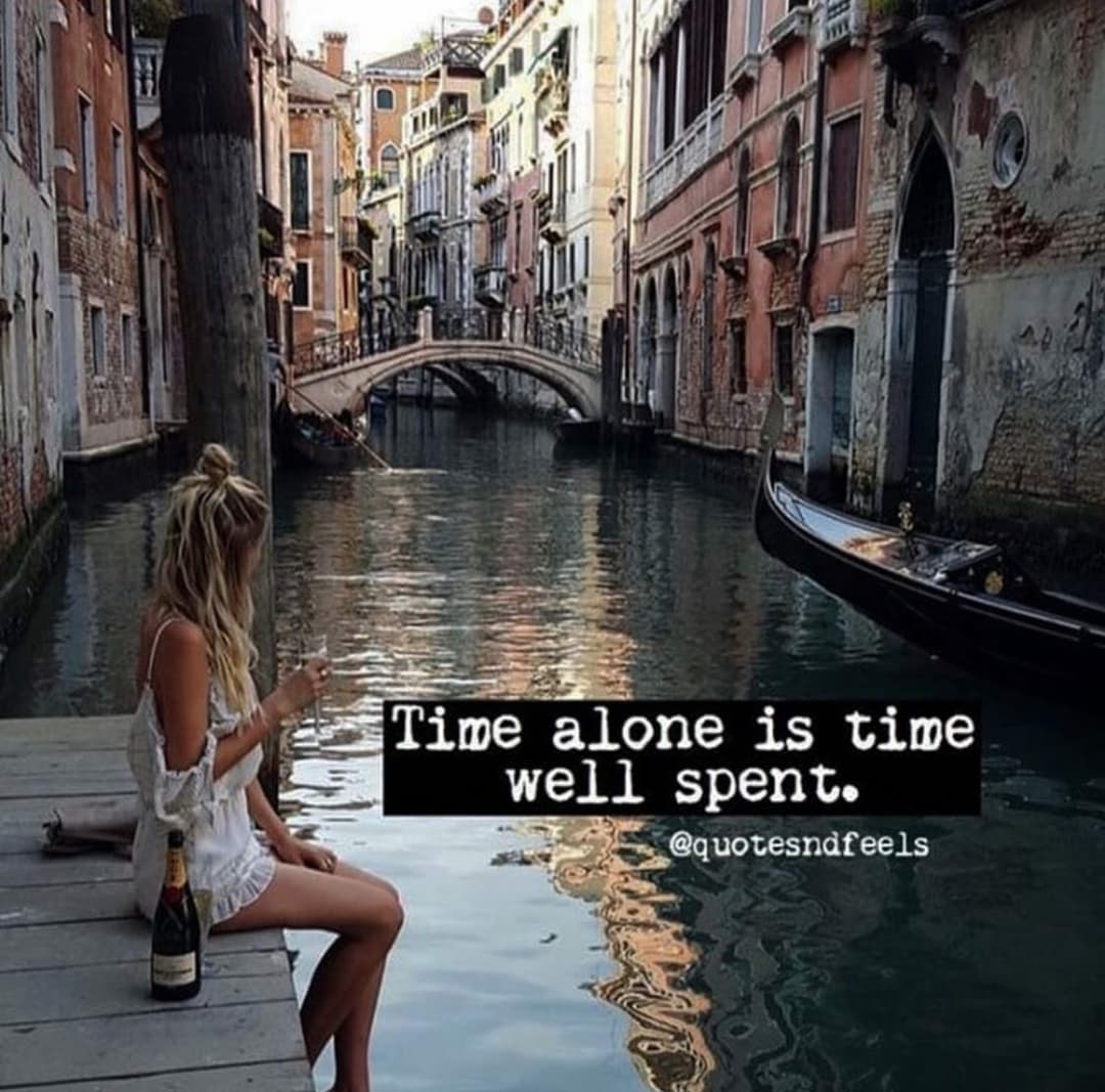 Aloof is peaceful