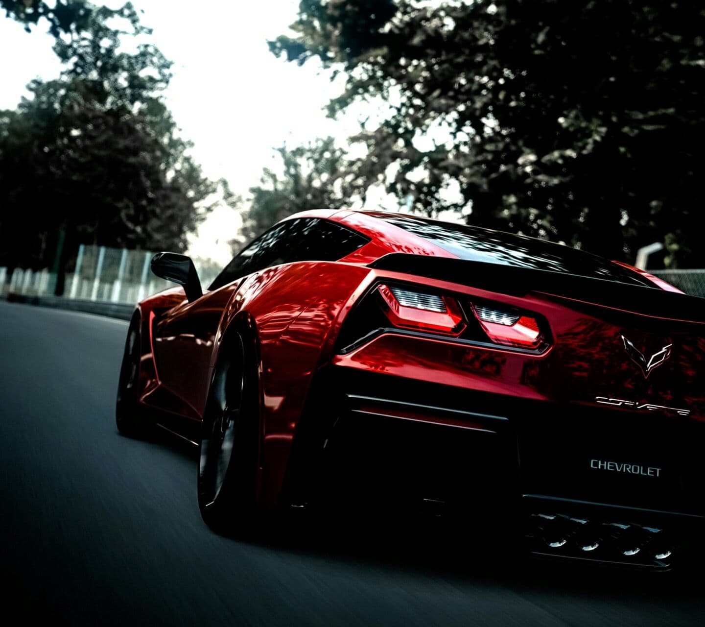 Red Corvette