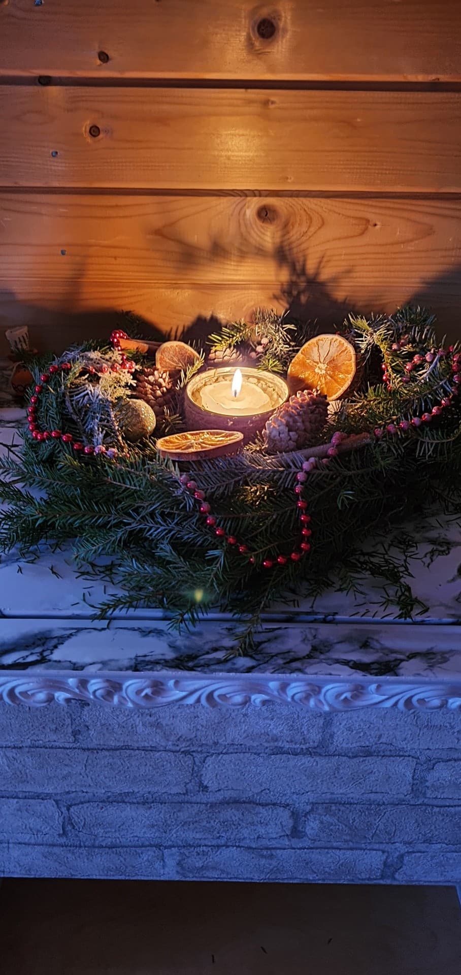 Christmas candle