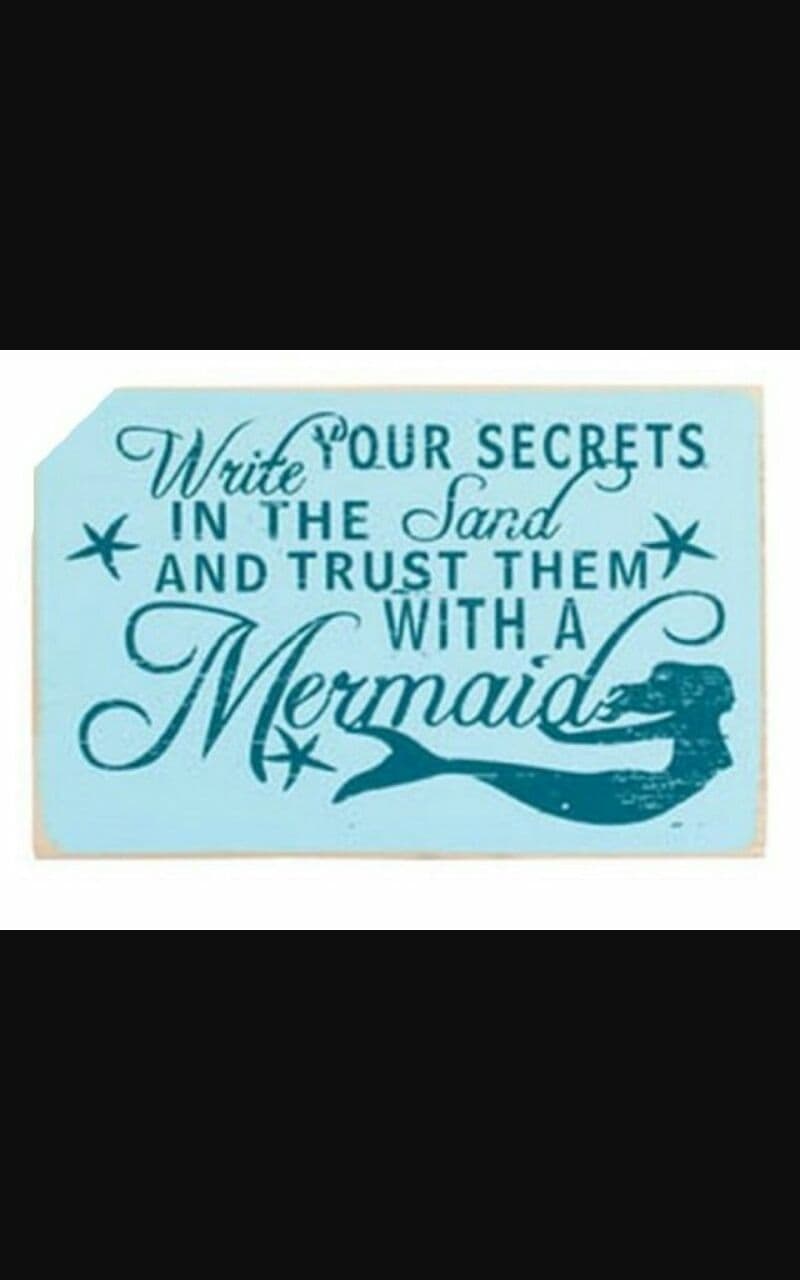 trust a mermaid