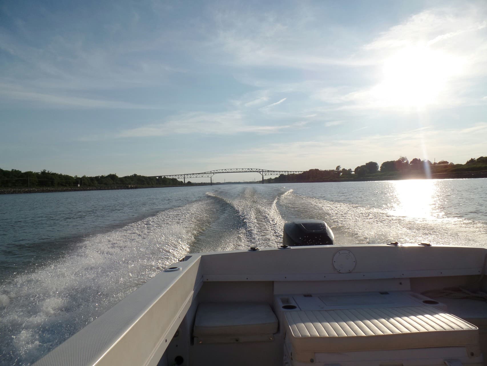 Sun on the water