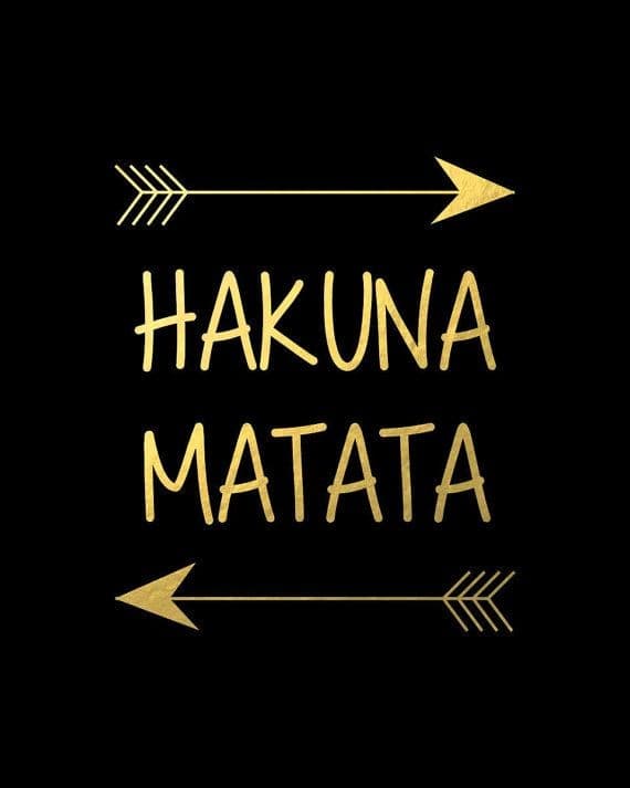 hakuna matata
