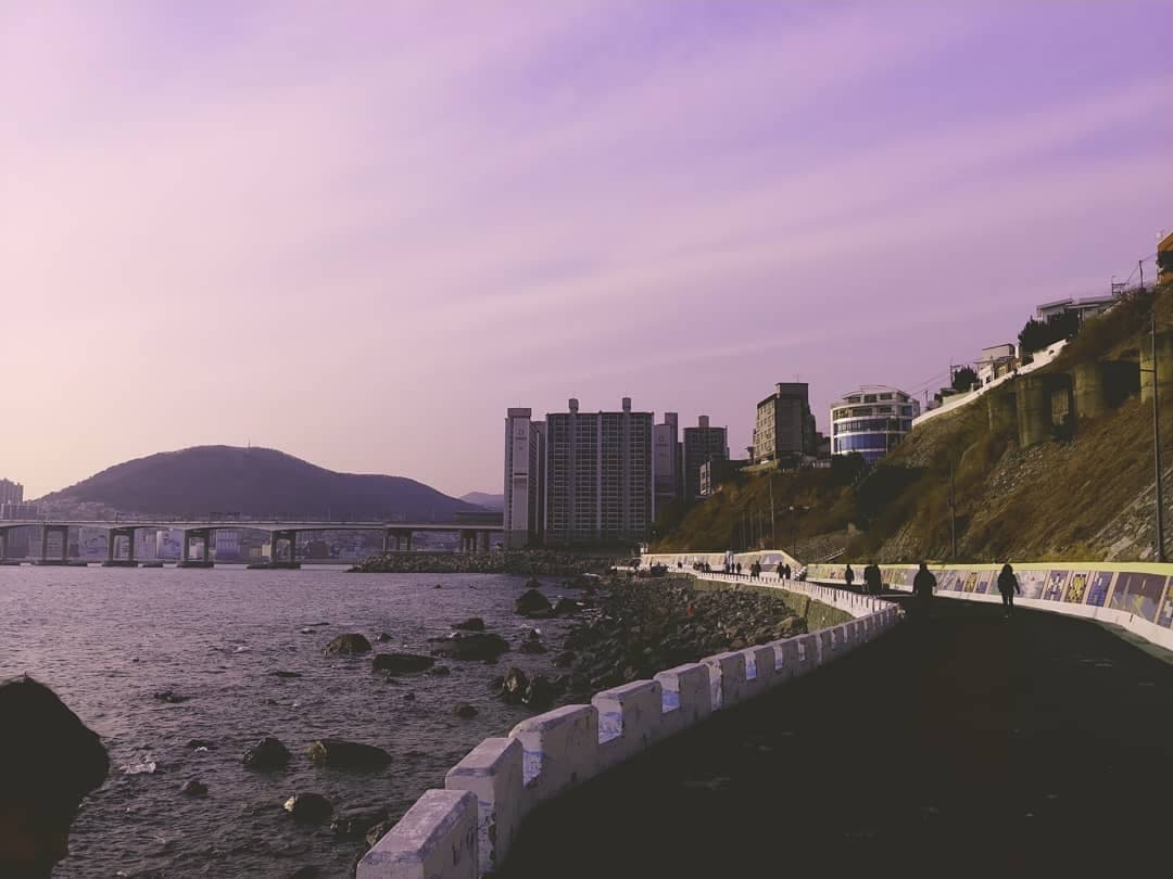 보랏빛 하늘