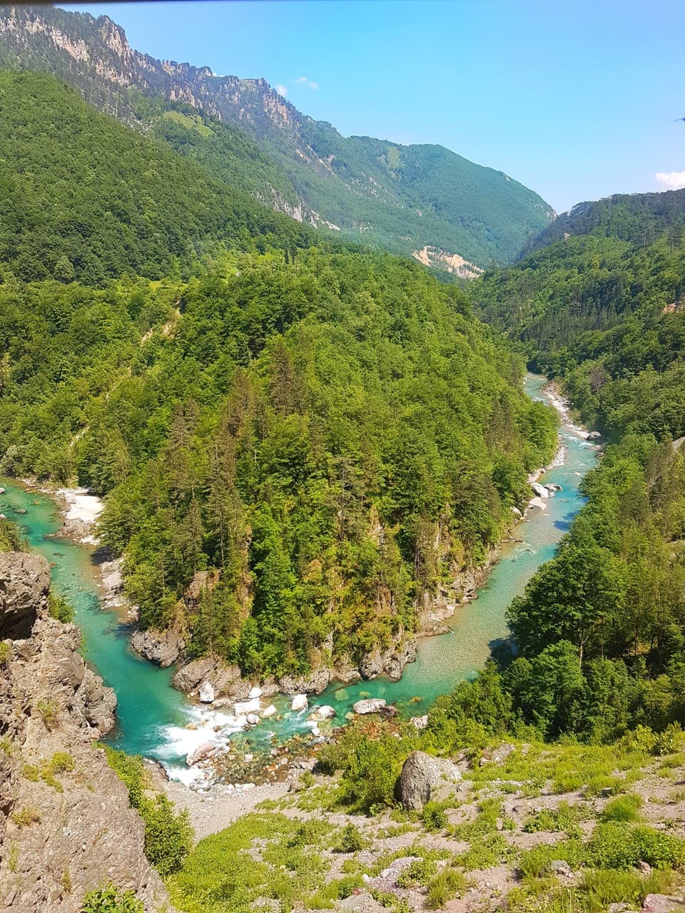The Tara river canyon