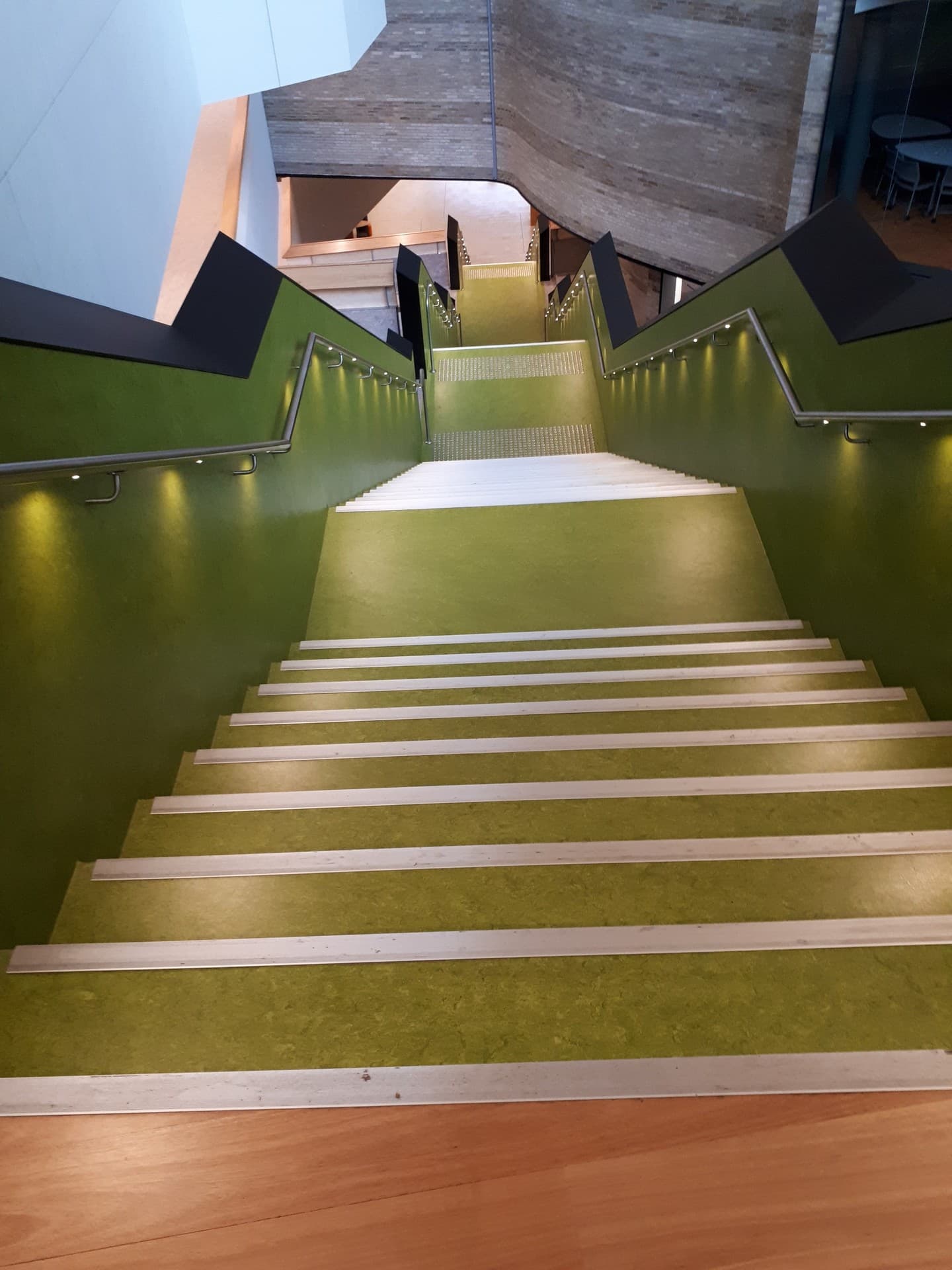 staircase at university