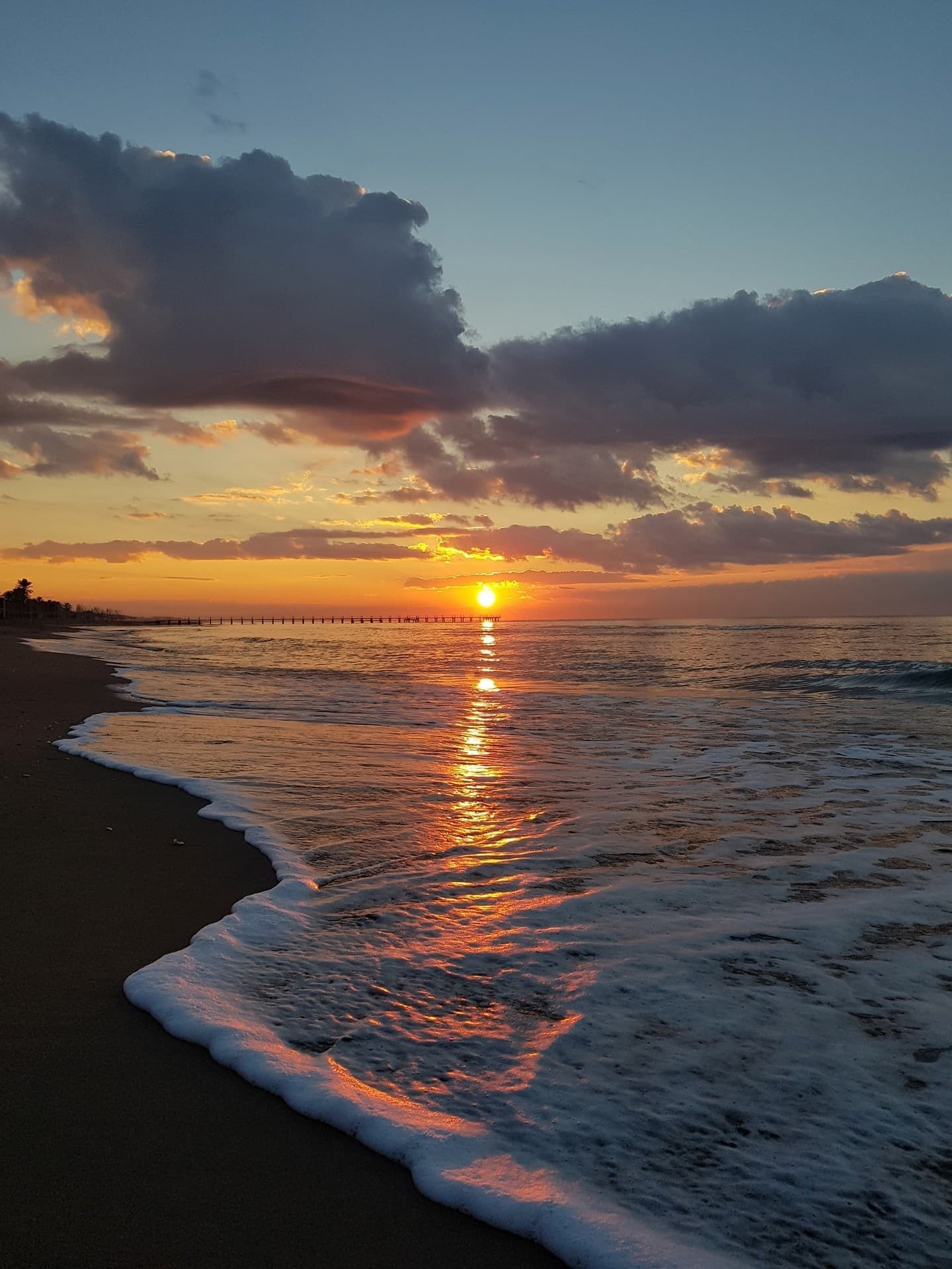 sun set