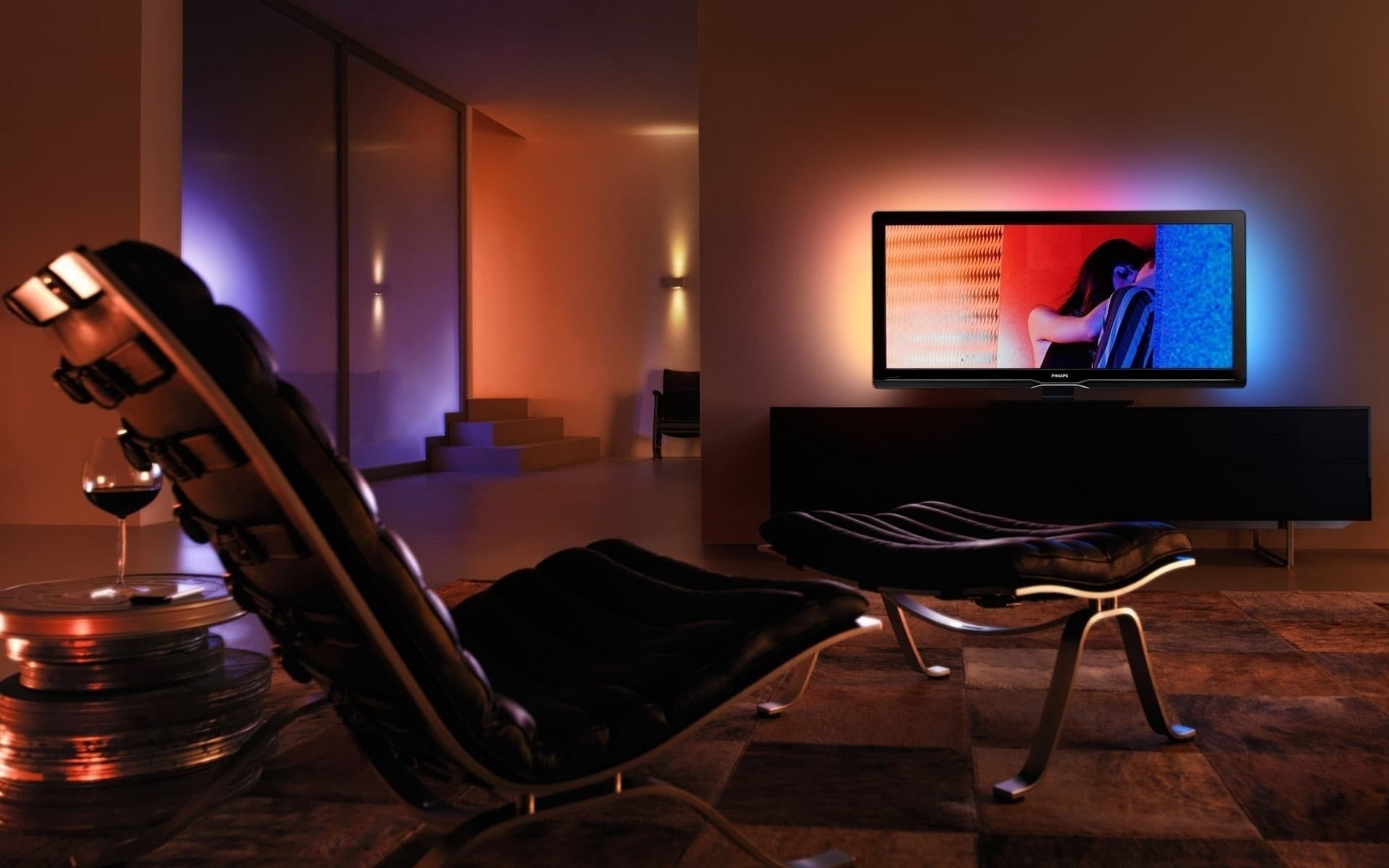Room Evening Contemporary Design Interior