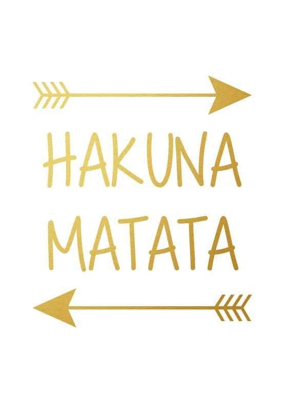 hakuna matata