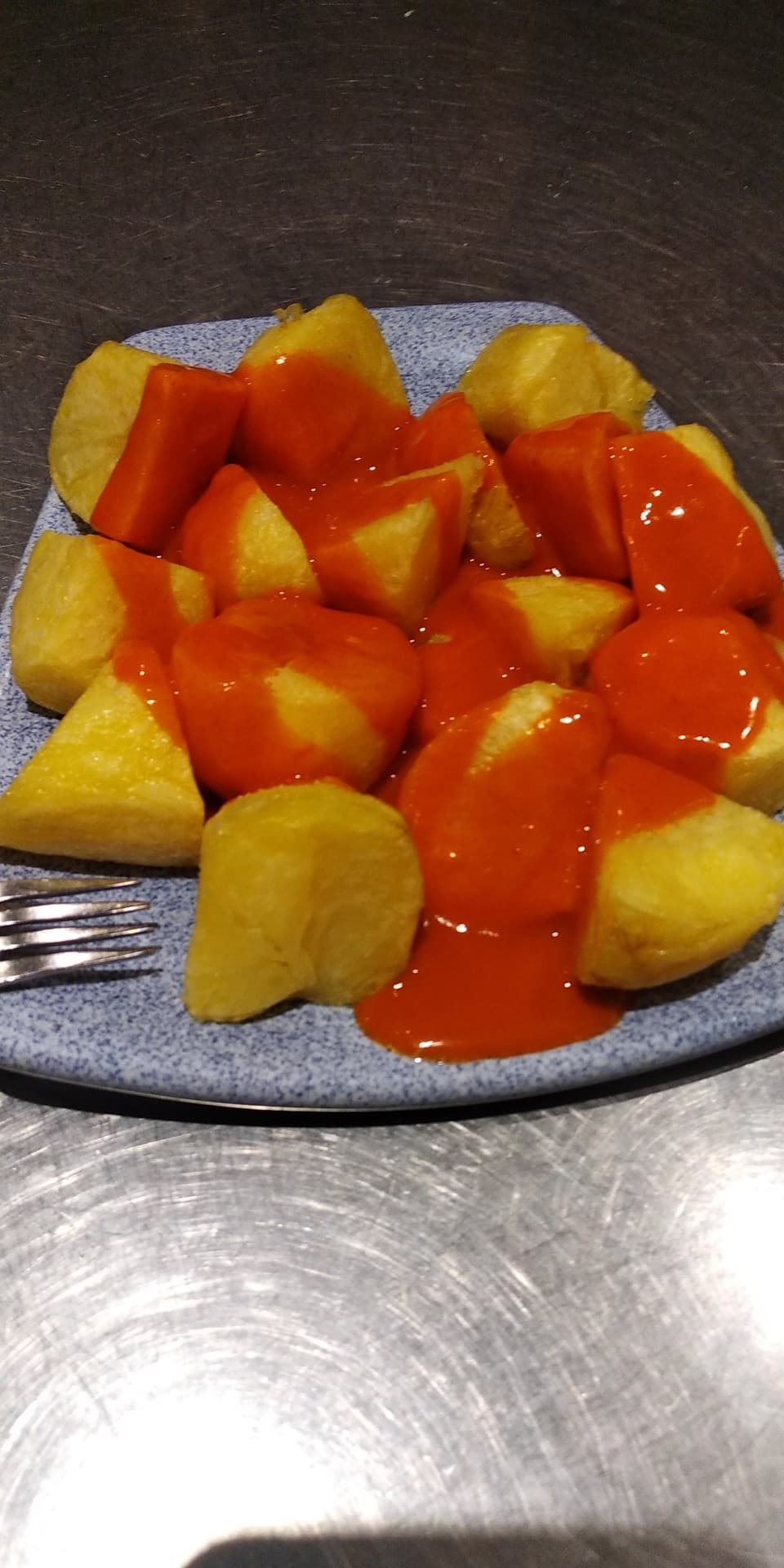 Patatas Bravas típico Spain