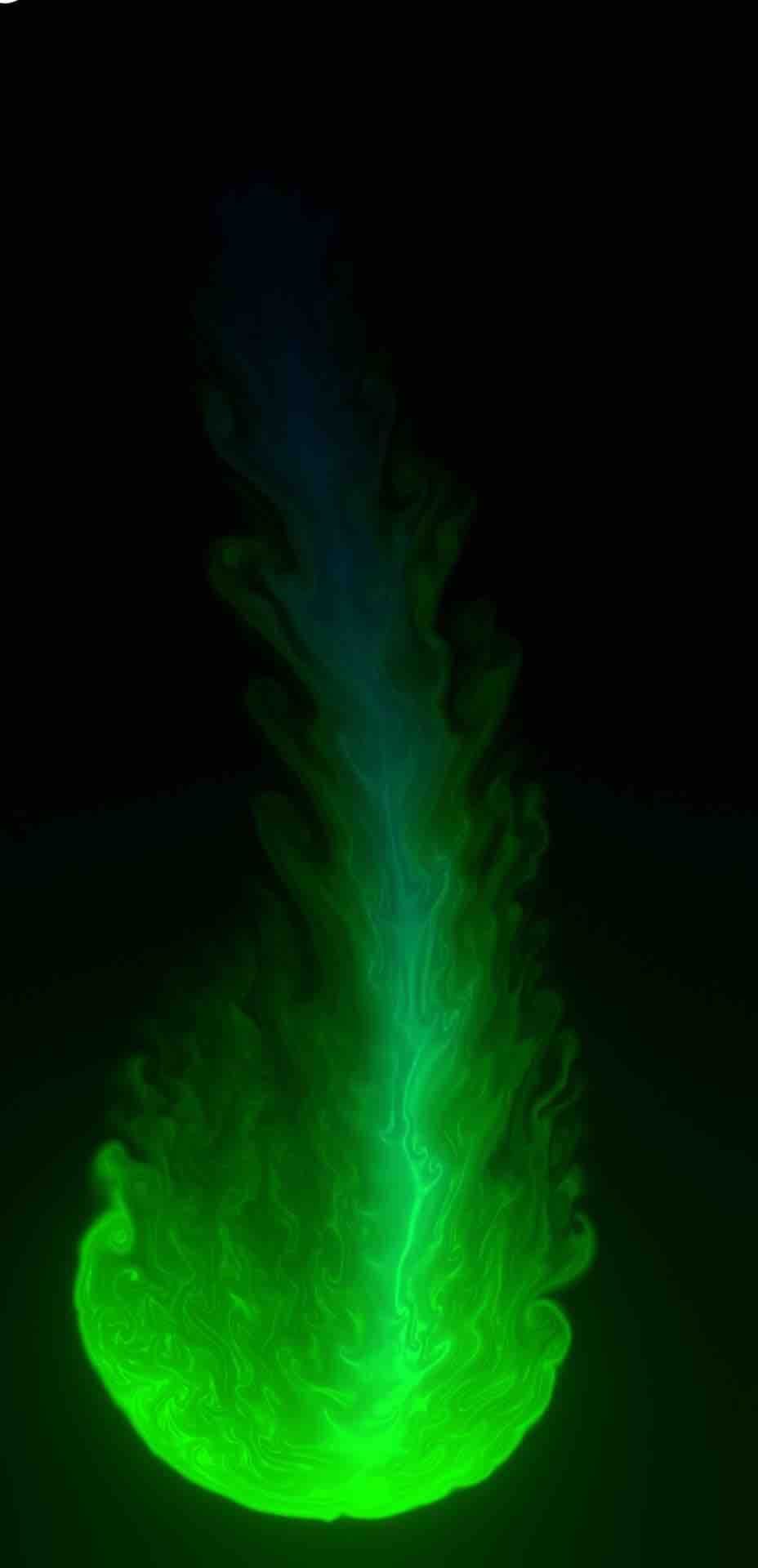 green fire