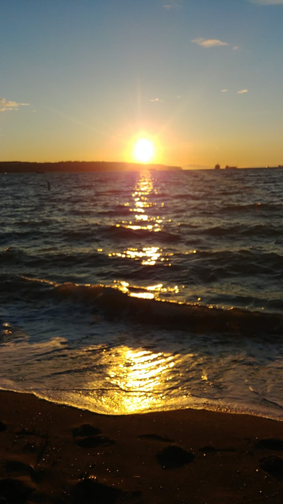 sun on water unfiltered