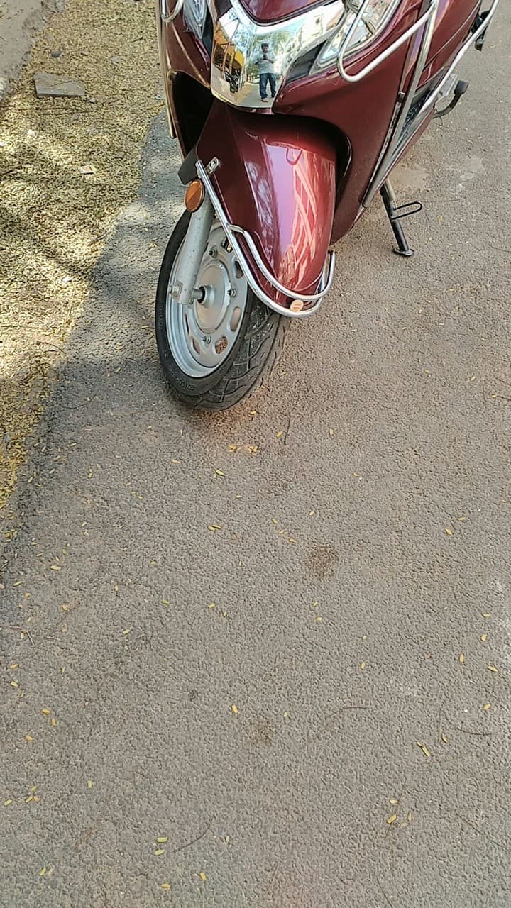 my photo appring on scooter